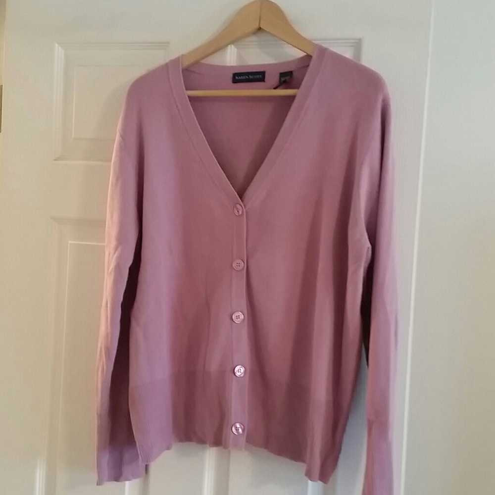 Long sleeve button down cardigan